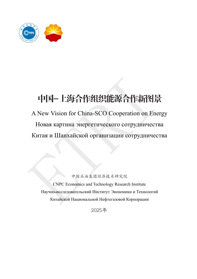2025年中国-上海合作组织能源合作新图景报告 第1页