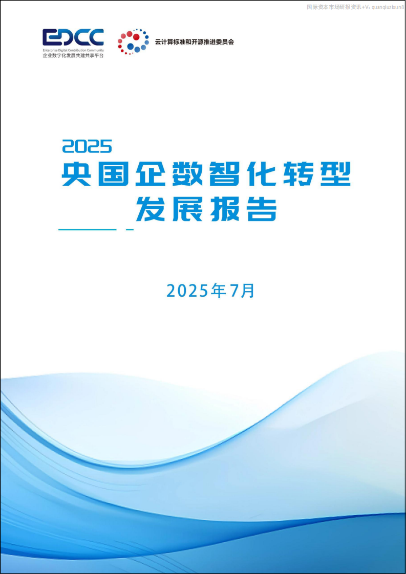 2025央国企数智化转型发展报告 第1页