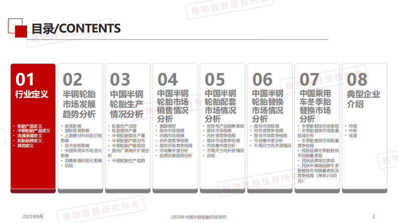 2025中国半钢轮胎市场白皮书 第2页