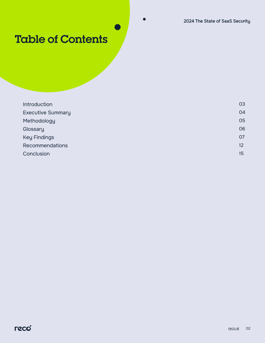 2024年软件即服务（SaaS）安全状况报告：趋势、风险及应对措施洞察（英文） 第2页