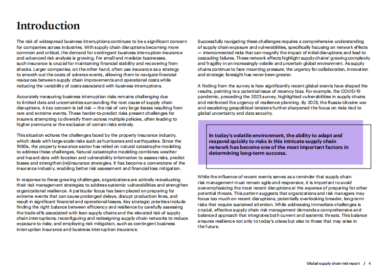 2025年全球供应链风险报告（英文） 第4页