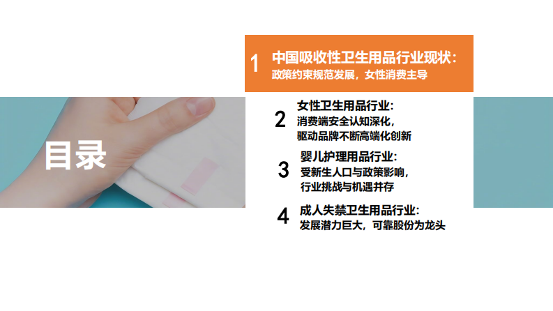 2025年中国吸收性卫生用品行业报告 第3页