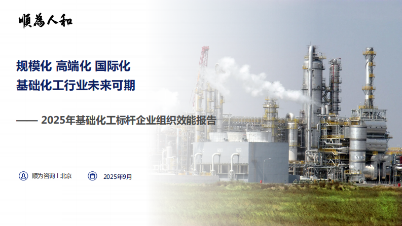 2025年基础化工标杆企业组织效能报告 第1页