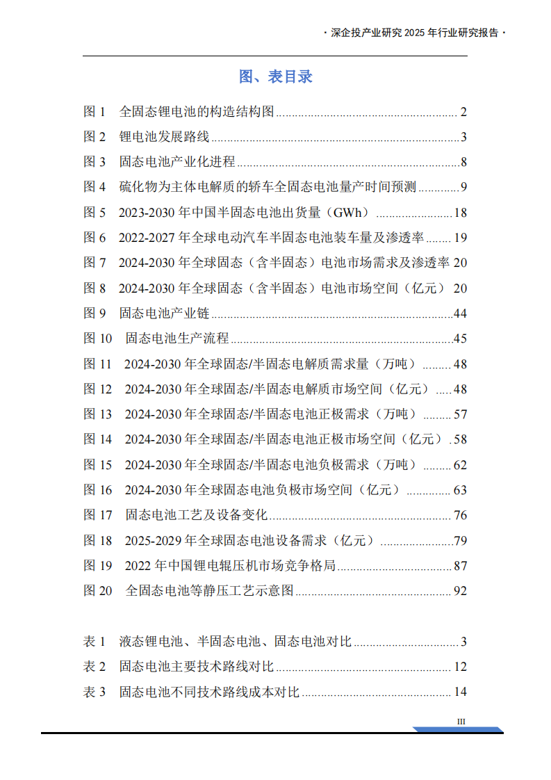 2025年固态电池产业链研究报告 第5页