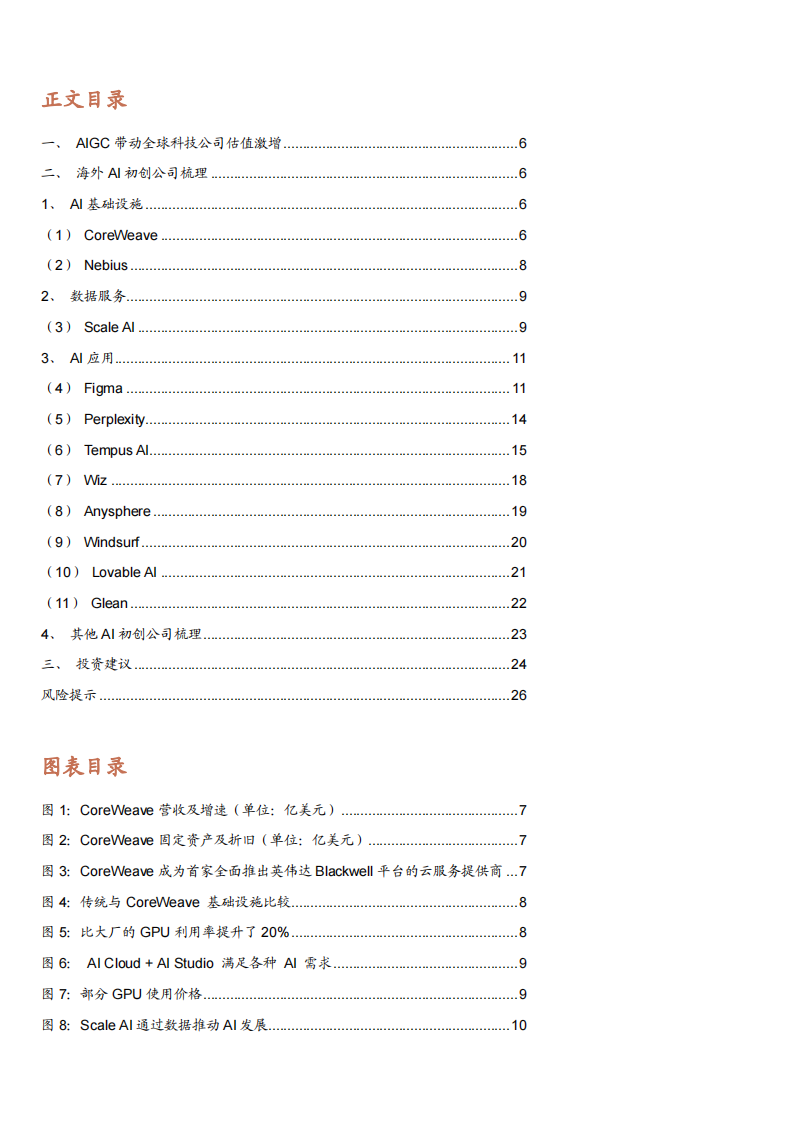 2025海外AI初创公司-基础设施、数据服务及AI应用公司分析报告 第2页