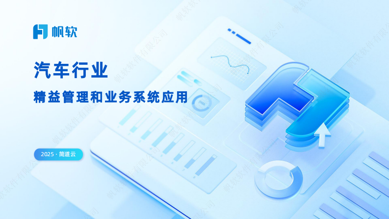 2025年汽车行业精益管理和业务系统应用报告 第1页