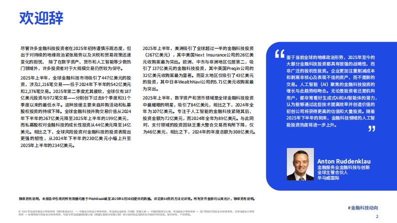 2025年上半年金融科技动向报告 第2页