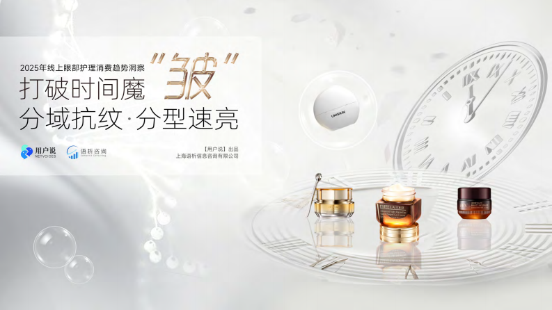 2025年线上眼部护理消费趋势洞察报告 第1页