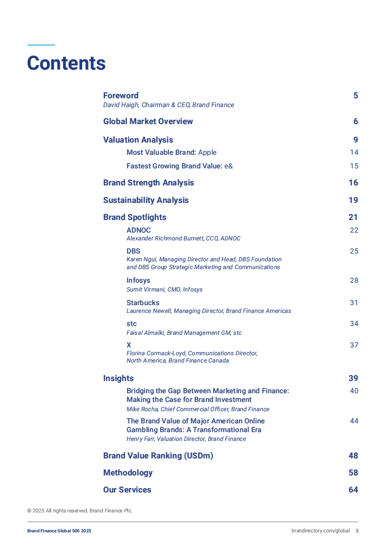 2025年全球最具价值品牌500强报告（英） 第3页