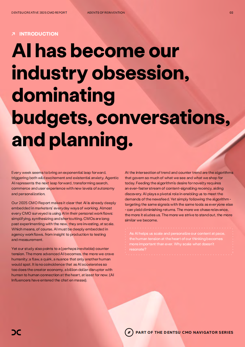 2025年全球首席营销官报告：人工智能与人类创造力交汇下的营销（英文） 第3页