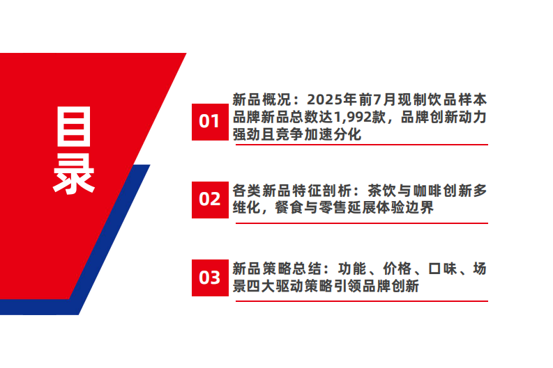 现制饮品新品策略研究报告2025 第3页