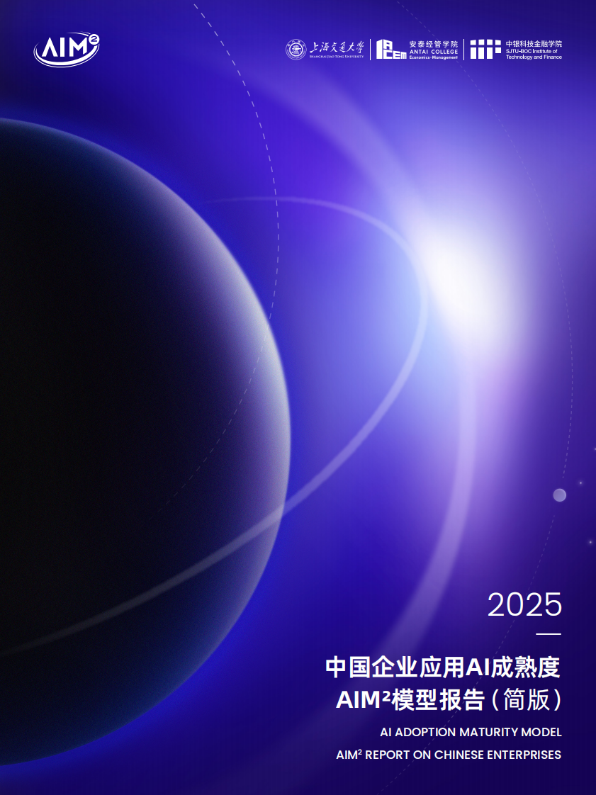 2025年中国企业应用AI成熟度AIM2模型报告（简版） 第1页