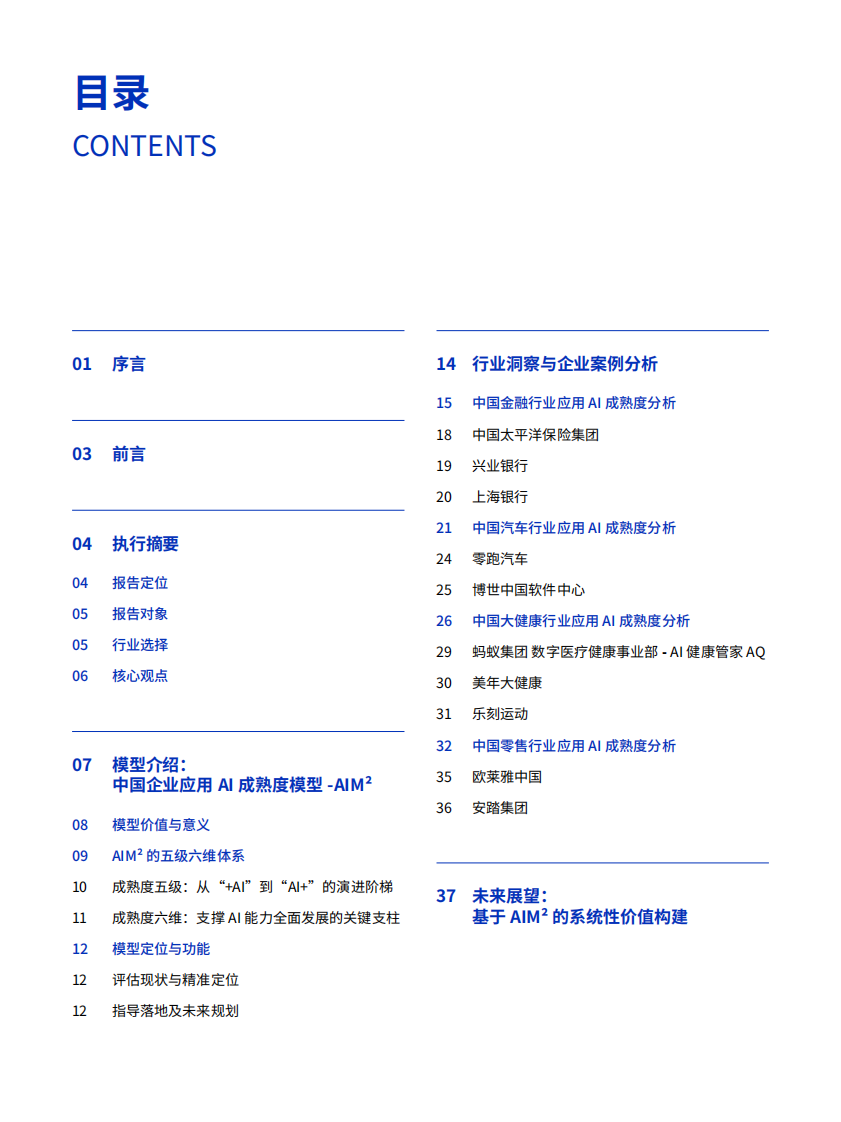 2025年中国企业应用AI成熟度AIM2模型报告（简版） 第2页