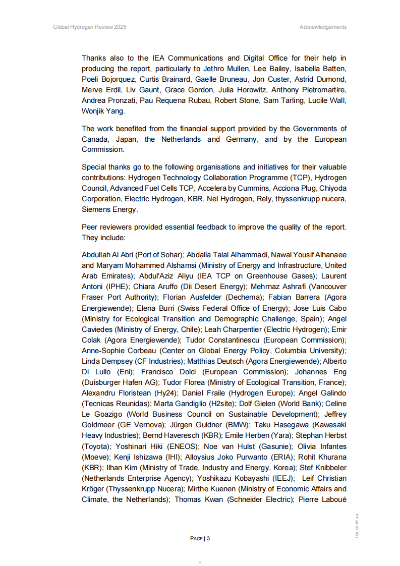 2025年全球氢能回顾报告（英文） 第5页