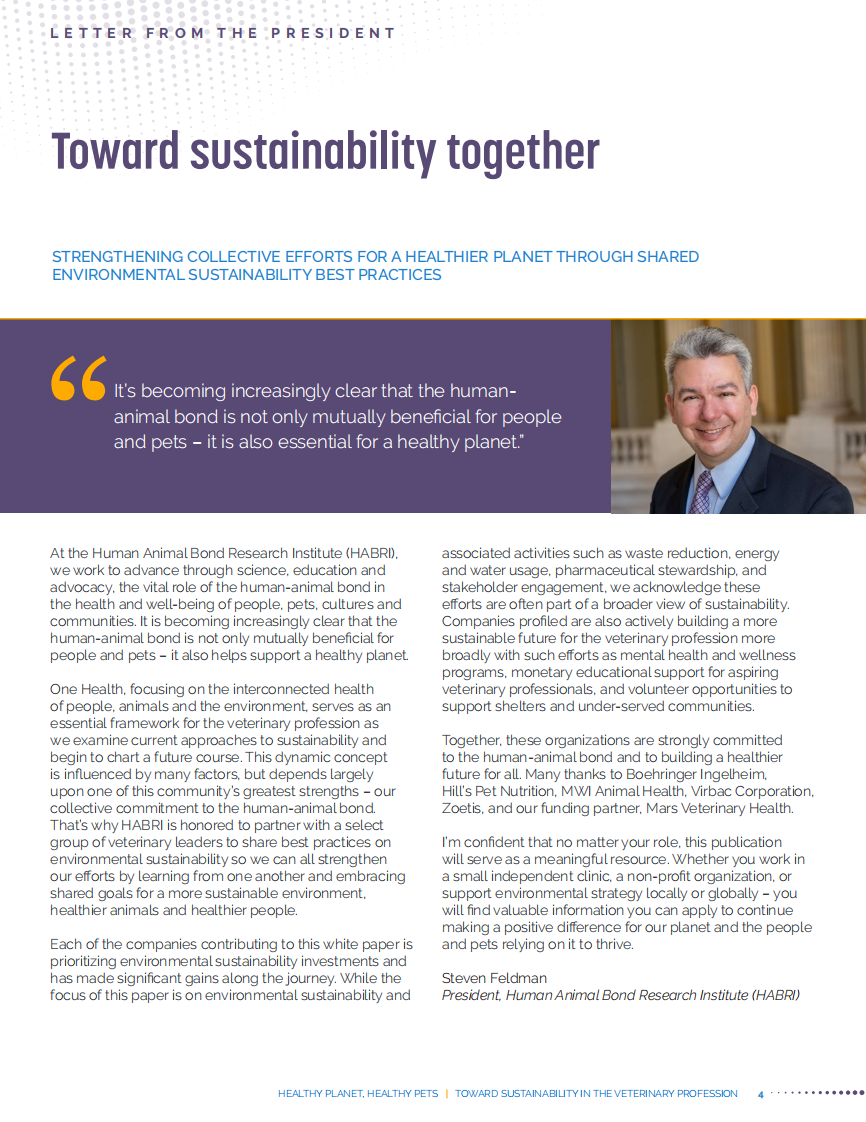 2025健康地球 健康宠物：兽医行业可持续发展路径研究报告（英文） 第4页