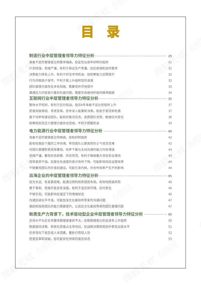 2025年中国中层管理者领导力数据洞察白皮书 第4页