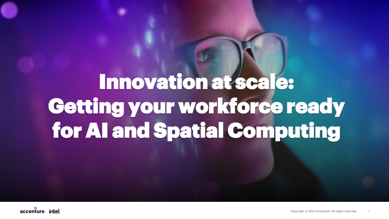 2024规模化创新：让员工为人工智能与空间计算就绪研究报告（英文） 第1页