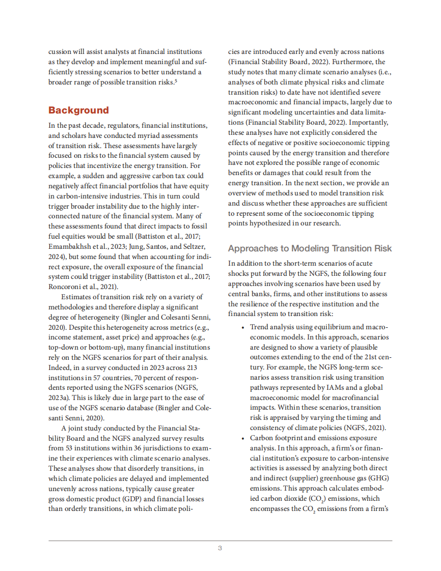2025能源转型中的社会经济临界点：为金融压力测试拓展气候转型风险场景报告（英文） 第3页