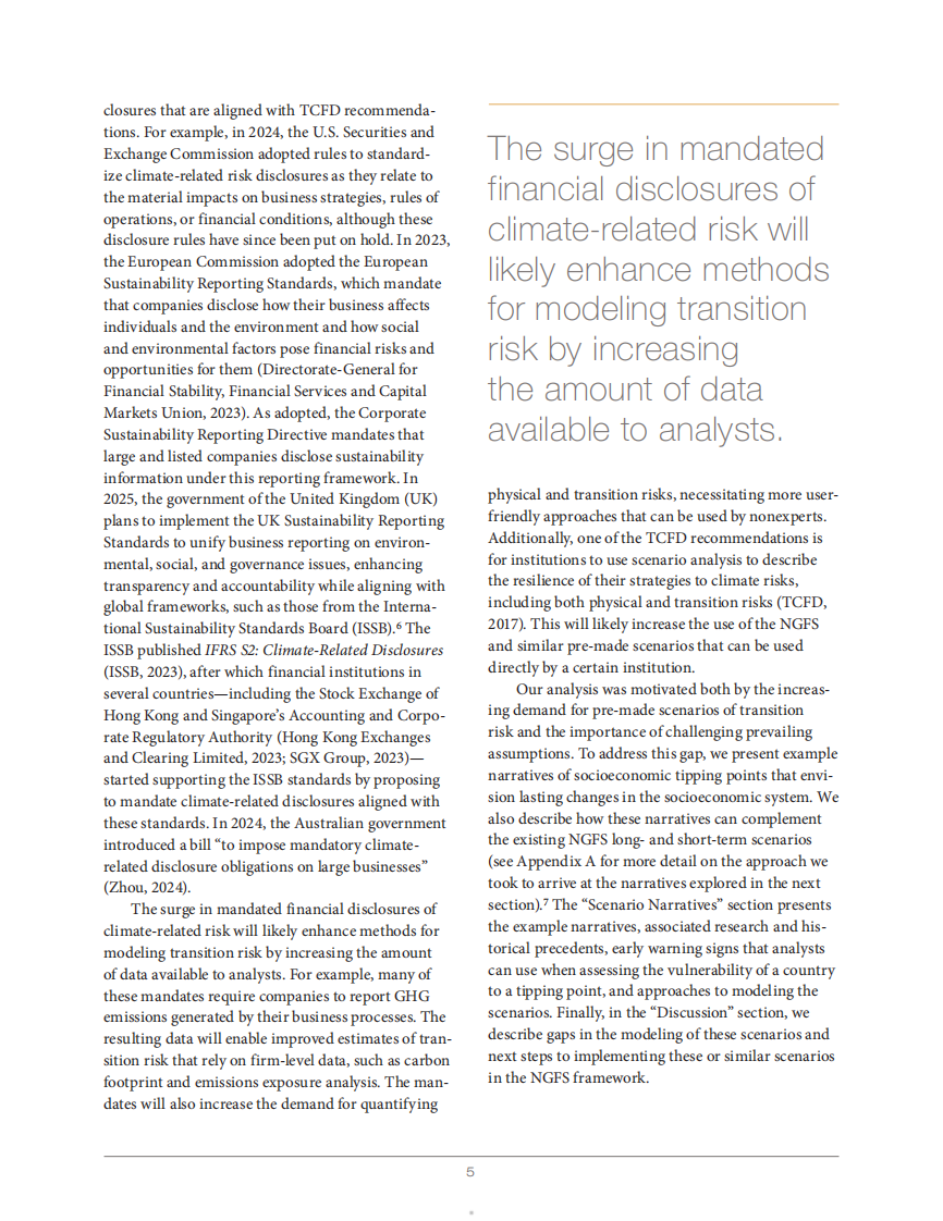 2025能源转型中的社会经济临界点：为金融压力测试拓展气候转型风险场景报告（英文） 第5页