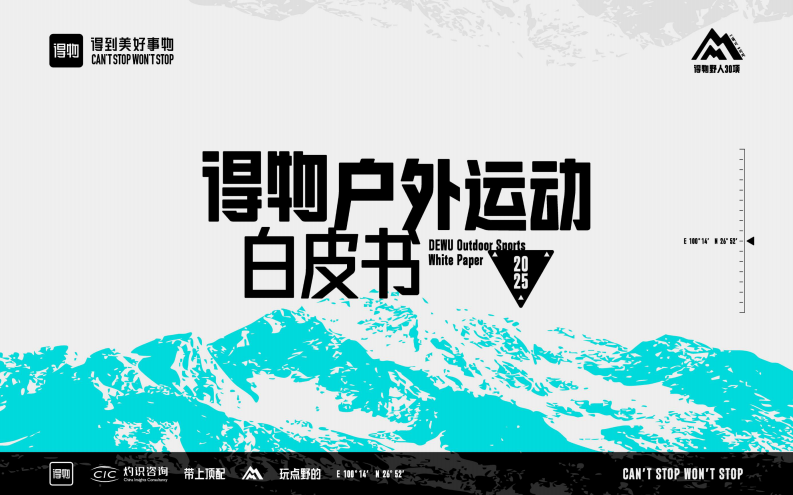 2025年得物户外运动白皮书 第1页