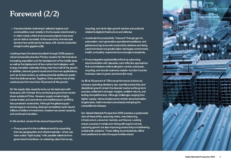 2025年全球材料行业研究报告（英文） 第4页