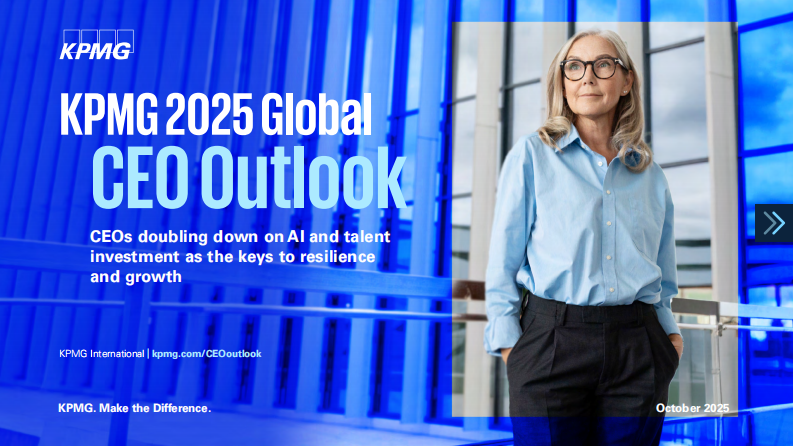 2025年全球首席执行官（CEO）展望报告（英文） 第1页