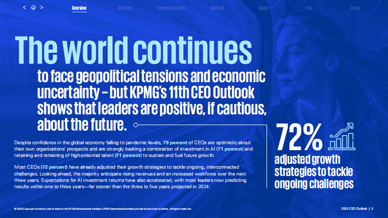 2025年全球首席执行官（CEO）展望报告（英文） 第2页
