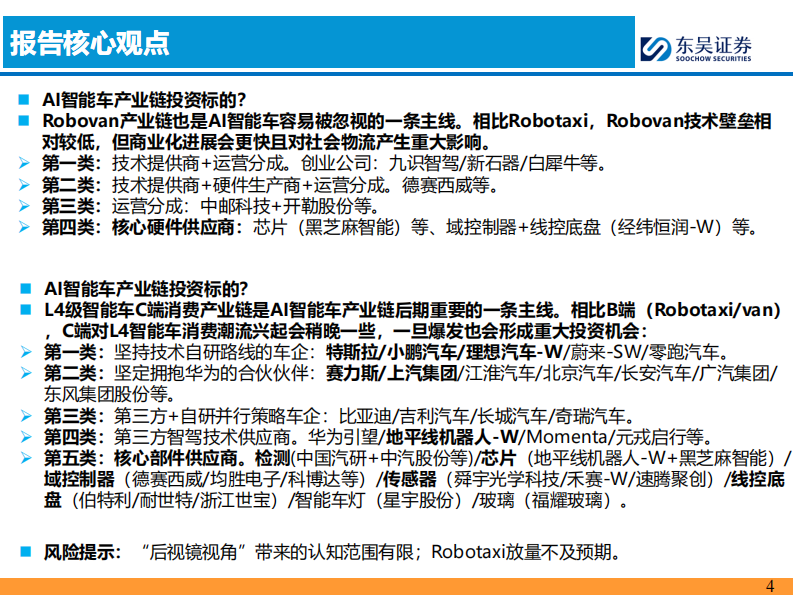 AI智能车行业：AI智能车时代是【产品为王】 第4页