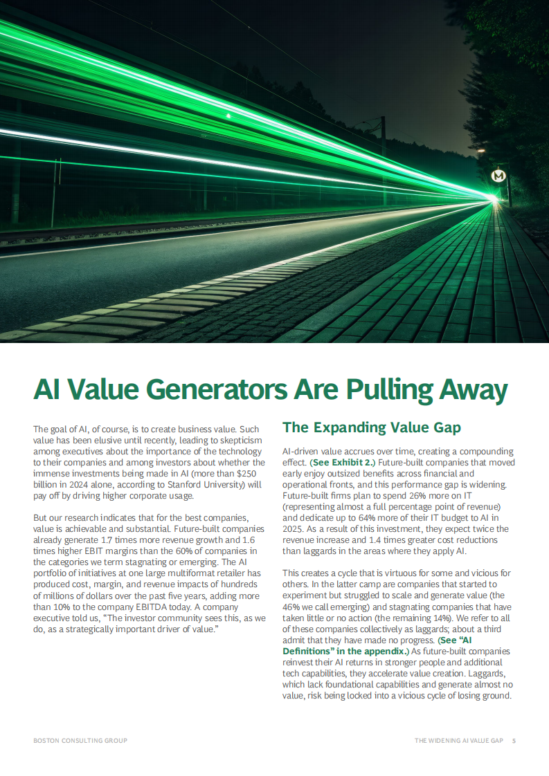 不断扩大的AI价值差距（英文） 第5页