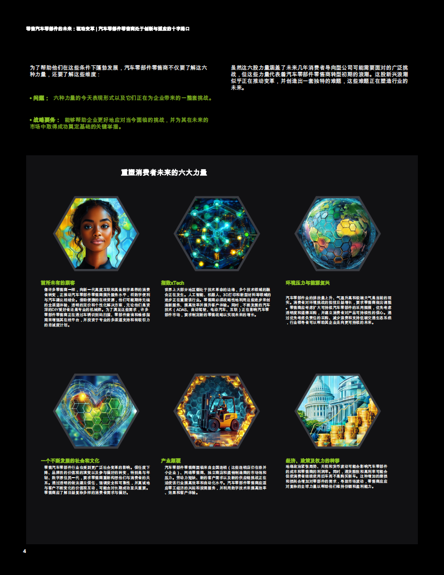汽车零部件零售商在创新与适应的十字路口：零售汽车零部件的未来：驱动变革 第4页