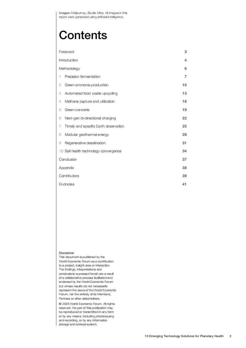 2025守护地球健康的十大新兴技术解决方案报告（英文） 第2页