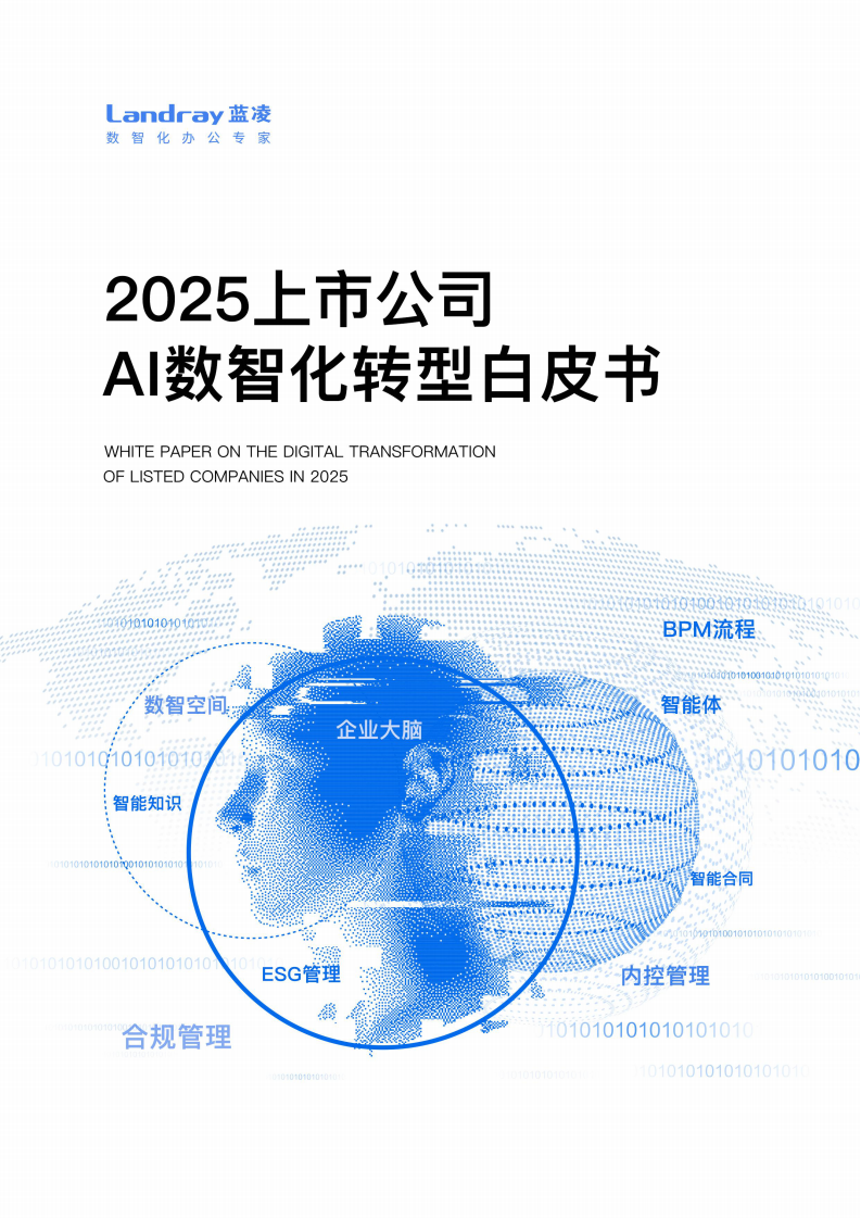 2025上市公司AI数智化转型白皮书 第1页