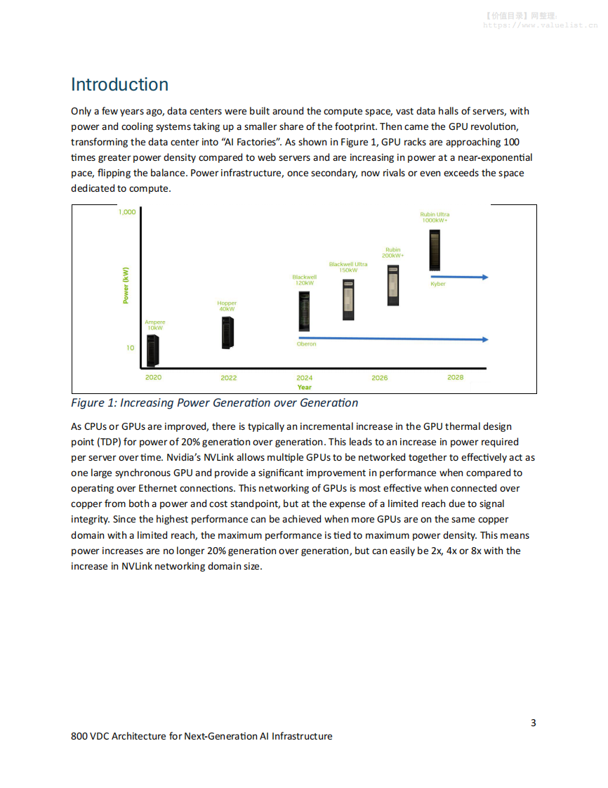 英文【英伟达】面向下一代人工智能基础设施的800伏直流架构 第3页