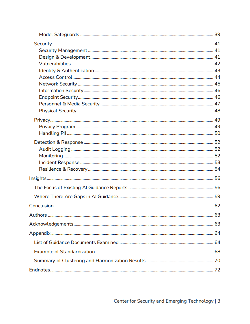 2025协调人工智能指导方针：自愿性标准与最佳实践统一框架研究报告（英文） 第4页