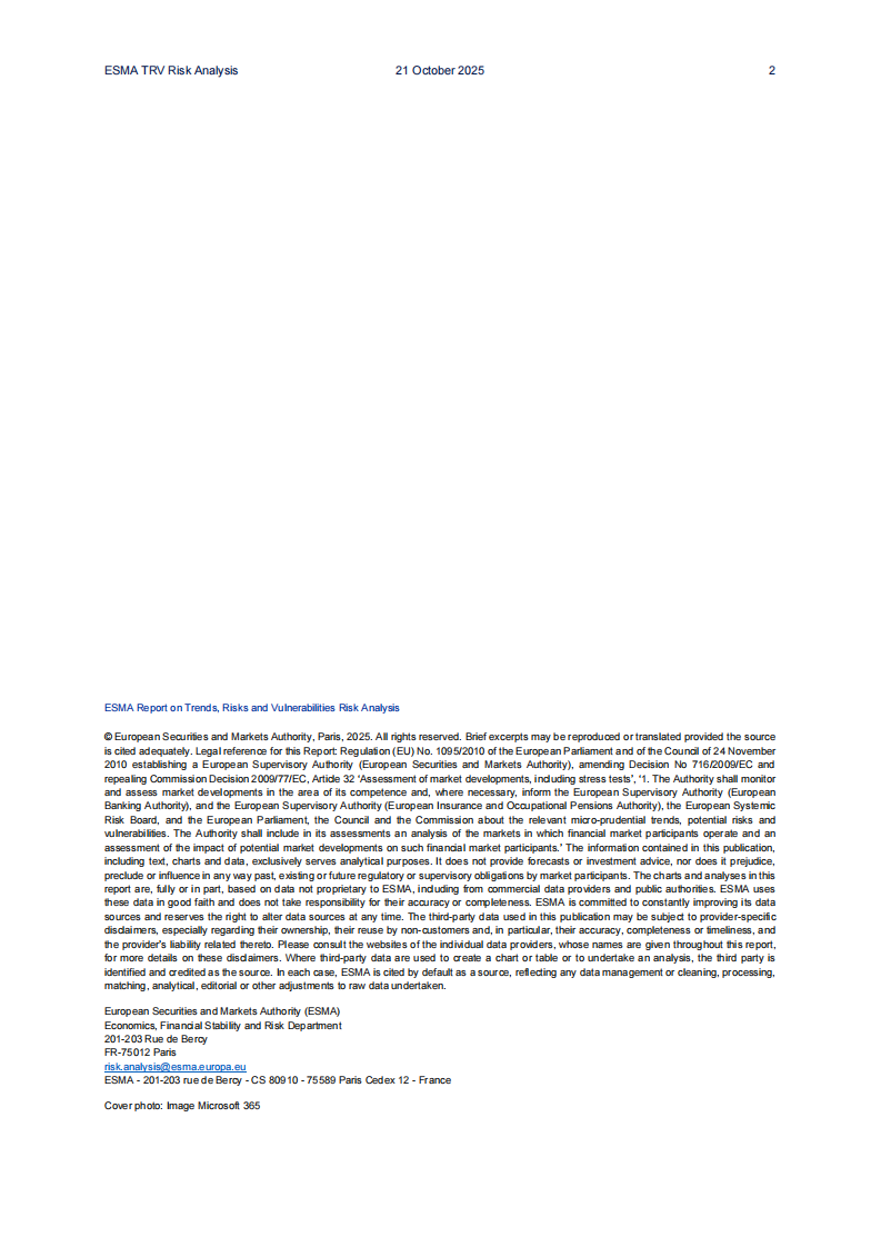 欧洲证券与市场管理局ESMA转型基金趋势报告（英文） 第2页