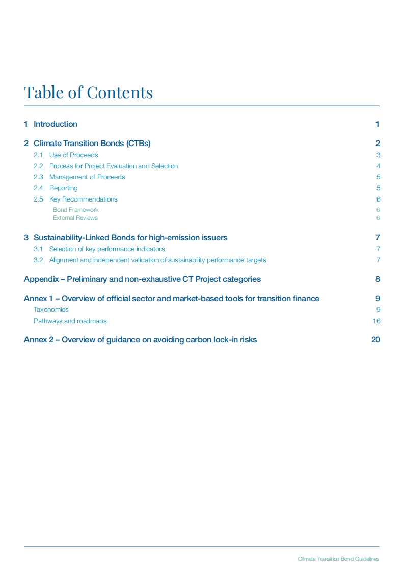 ICMA国际资本市场协会气候转型债券指南（英文） 第3页