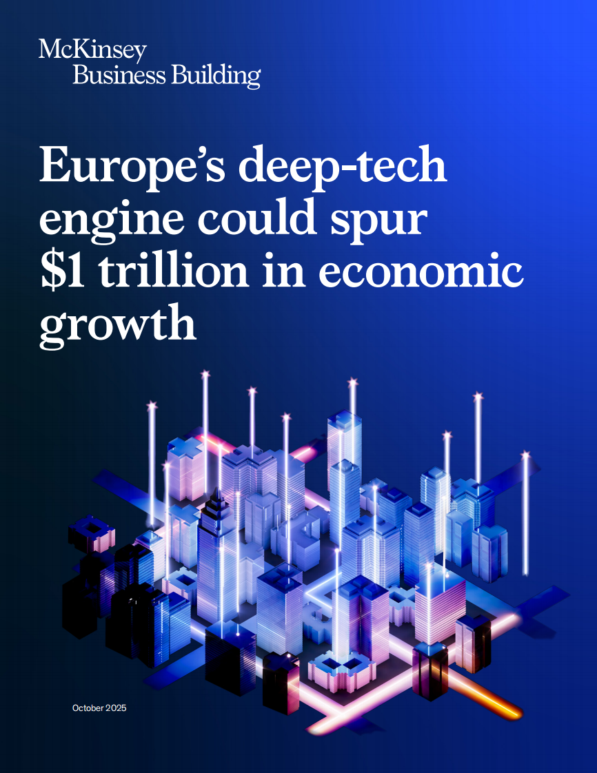2025欧洲深度科技引擎或可推动万亿美元经济增长研究报告（英文） 第1页