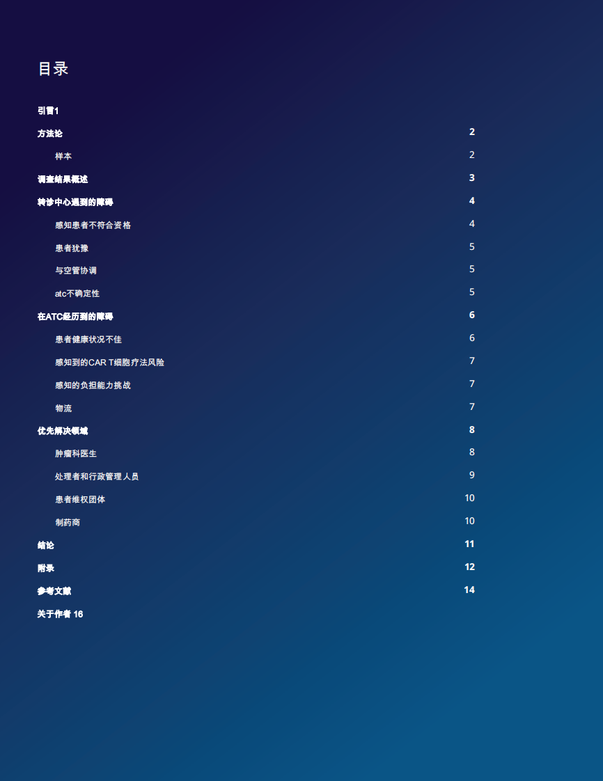 CAR T细胞疗法之路：揭示患者获取障碍 第2页