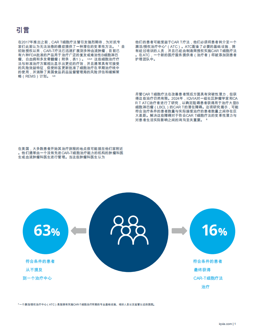 CAR T细胞疗法之路：揭示患者获取障碍 第3页