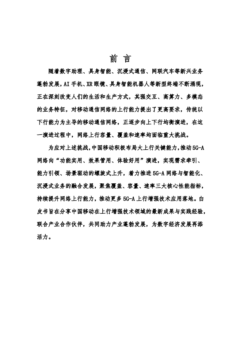 2025年5G-A超级上行技术白皮书 第3页