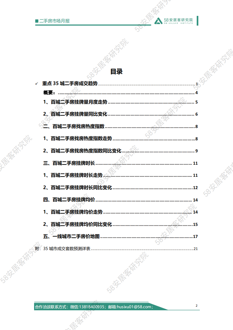 2025年10月百城二手房市场月报 第2页