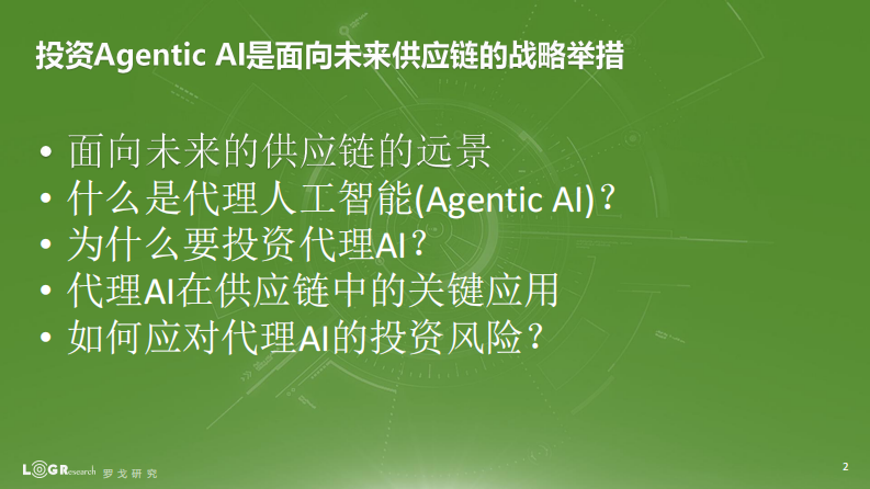 投资Agentic AI是面向未来供应链的战略举措 第2页