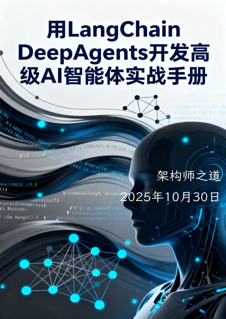 2025年用LangChain DeepAgents开发高级AI智能体实战手册 第1页