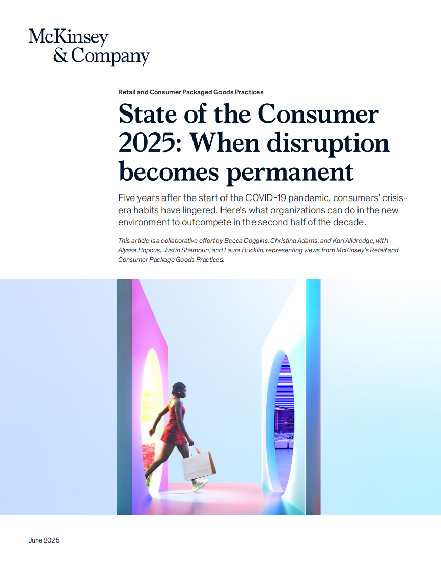 2025消费者趋势报告：当颠覆成为常态（英文） 第1页