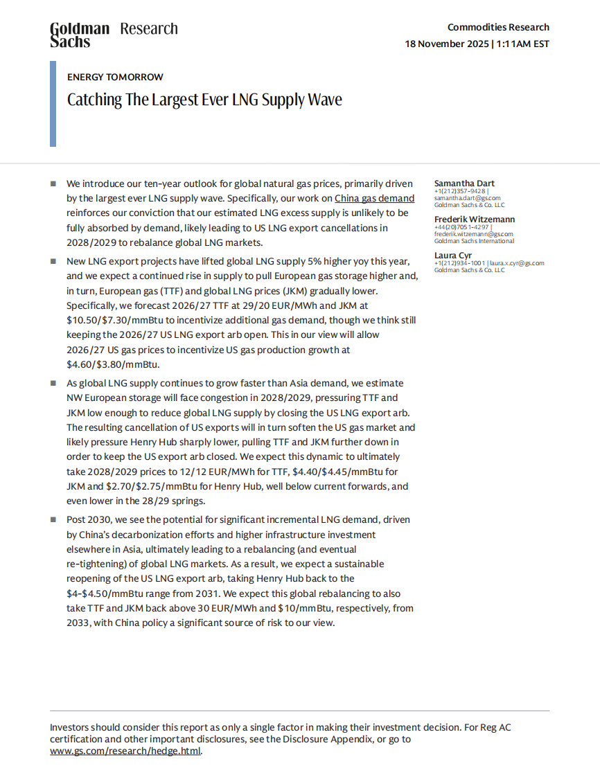 未来能源行业：把握史上最大规模液化天然气（LNG）供应浪潮（英文） 第1页