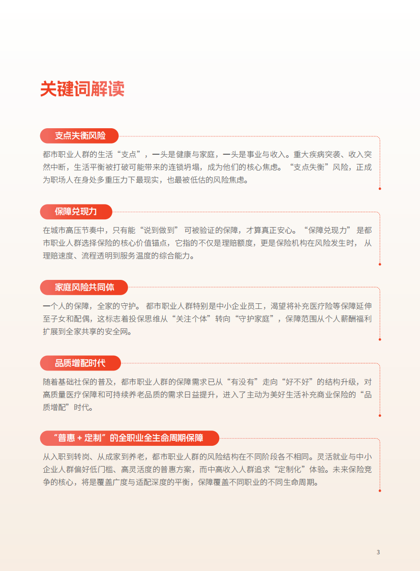 2025都市职业人群保障需求洞察报告 第4页