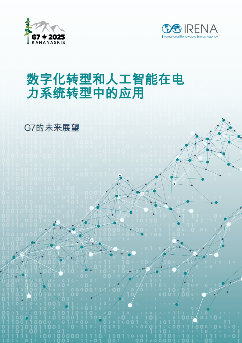 2025年数字化转型和人工智能在电力系统转型中的应用报告 第1页
