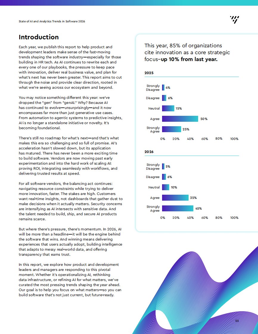 2026年软件领域人工智能与分析趋势状况报告（英文） 第3页