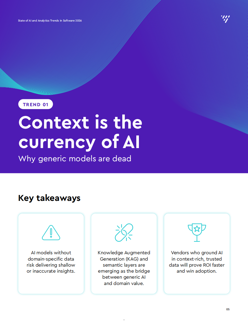 2026年软件领域人工智能与分析趋势状况报告（英文） 第5页