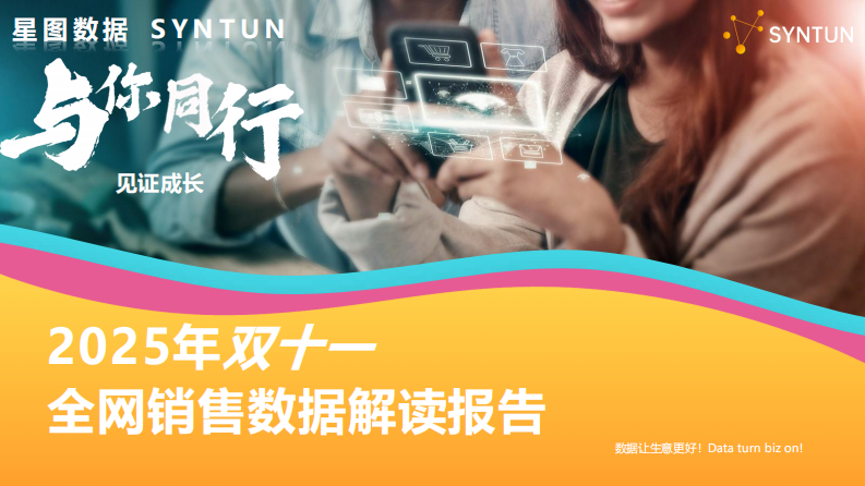 2025年双十一全网销售数据解读报告 第1页